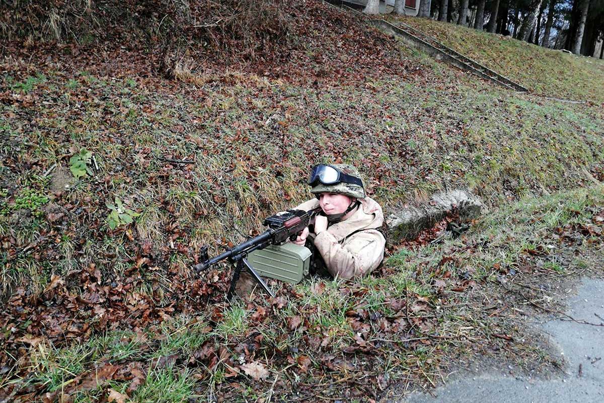 Kadeti u zimskom kampu