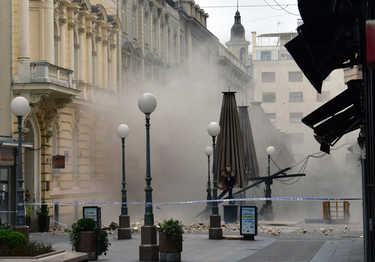 Potresi u Zagrebu