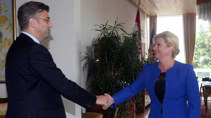 Plenković i Kitarović