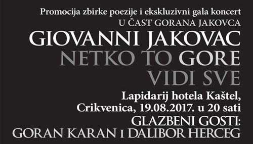 Giovanni Jakovac - Netko to gore vidi sve