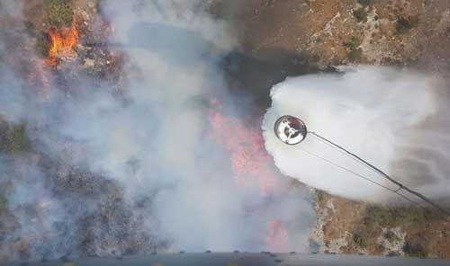 OS RH - požari kod Splita