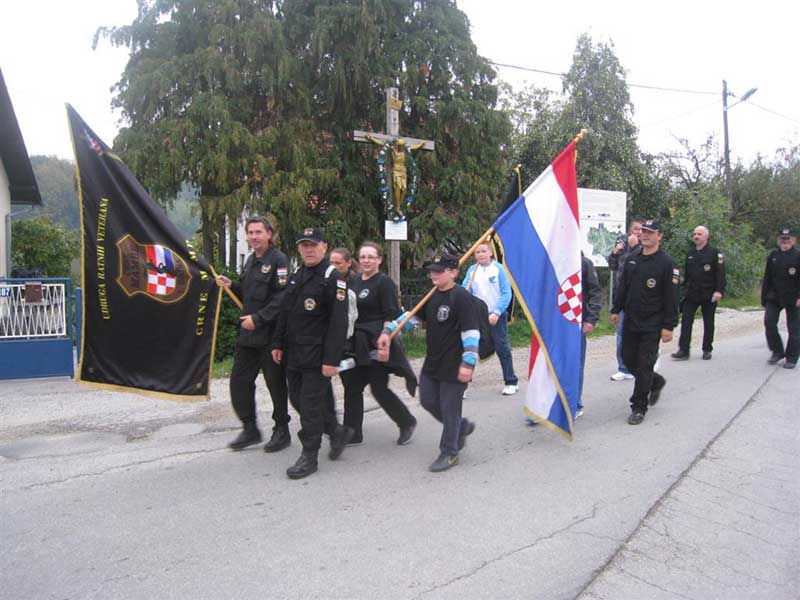 Vojnoredarstveno hodoča&scaron;će, Marija Bistrica 2016 - Crne Mambe