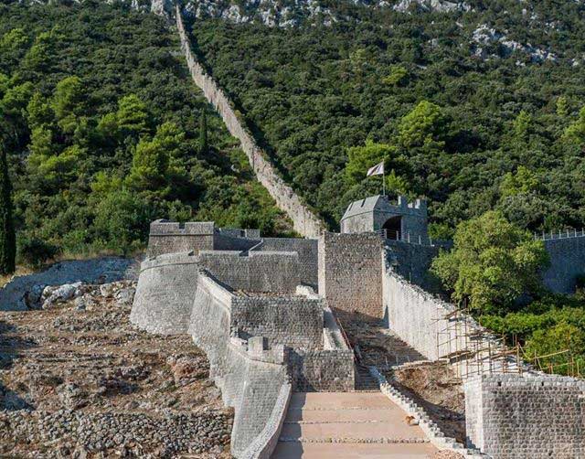 stonske zidine - Crne Mambe