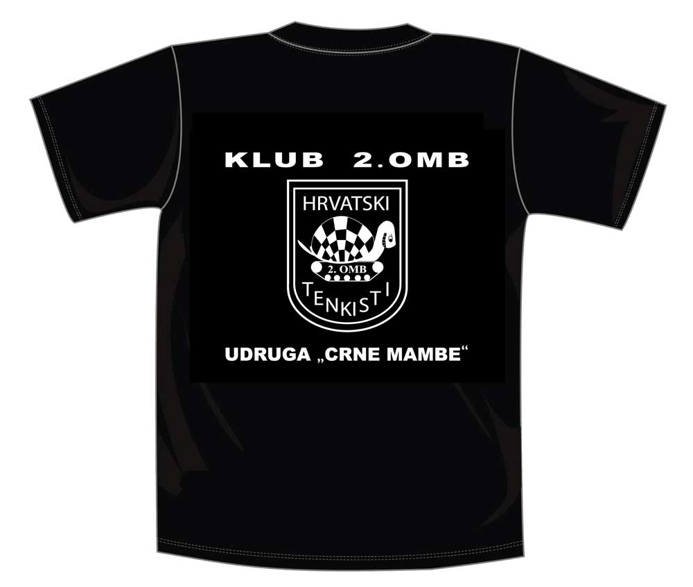 majica OMB - CRNE MAMBE